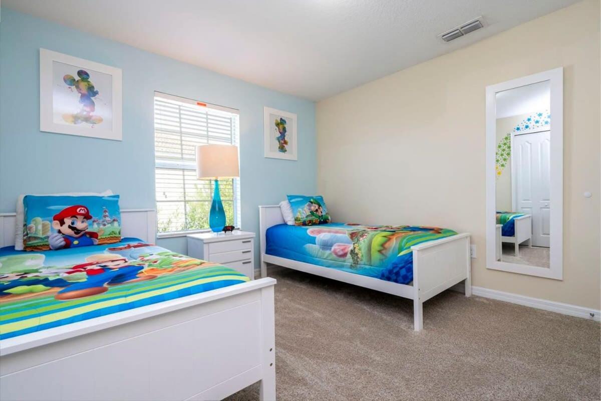 Five Bedrooms Townhome With Pool 4849 Kissimmee Exteriör bild
